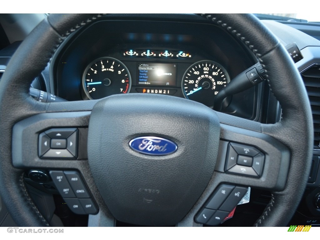 2016 F150 XLT SuperCrew 4x4 - Blue Jeans / Medium Earth Gray photo #18