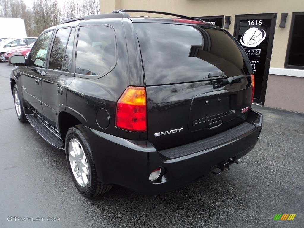 2008 Envoy Denali 4x4 - Carbon Black Metallic / Ebony photo #2