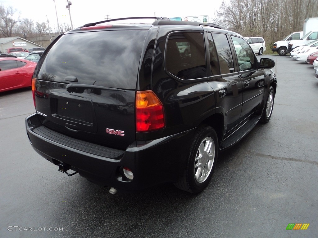 2008 Envoy Denali 4x4 - Carbon Black Metallic / Ebony photo #3