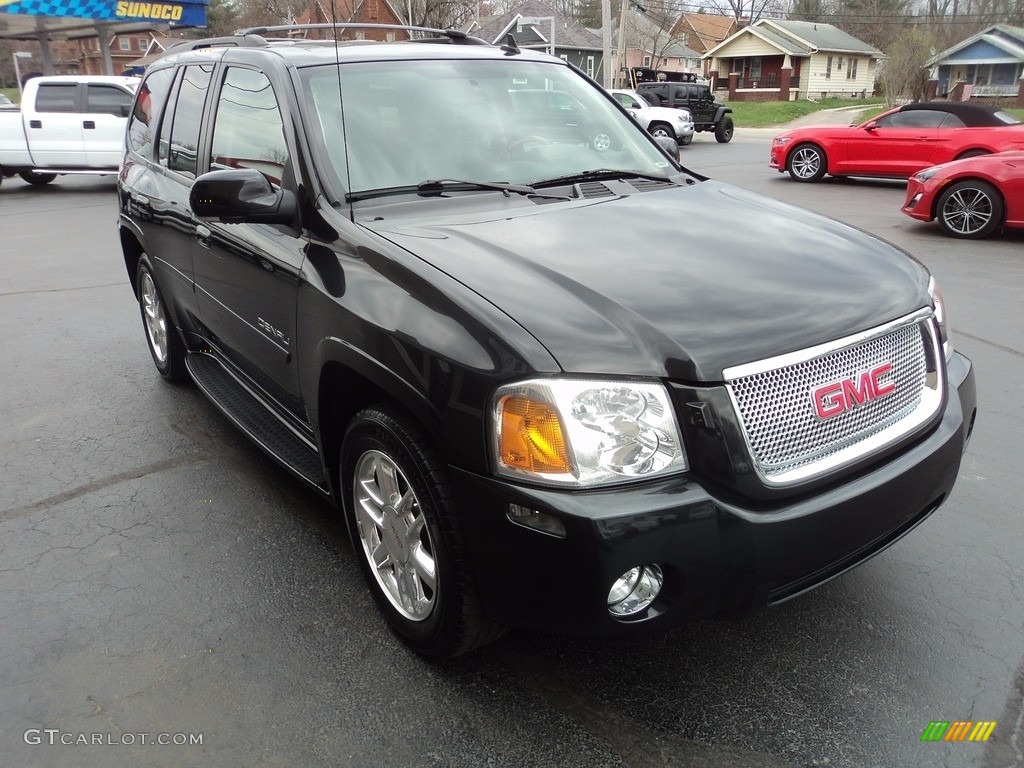 2008 Envoy Denali 4x4 - Carbon Black Metallic / Ebony photo #4