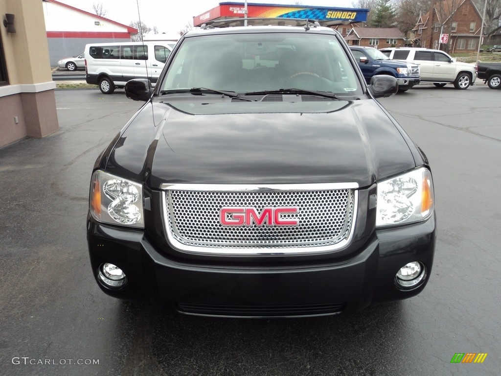 2008 Envoy Denali 4x4 - Carbon Black Metallic / Ebony photo #29