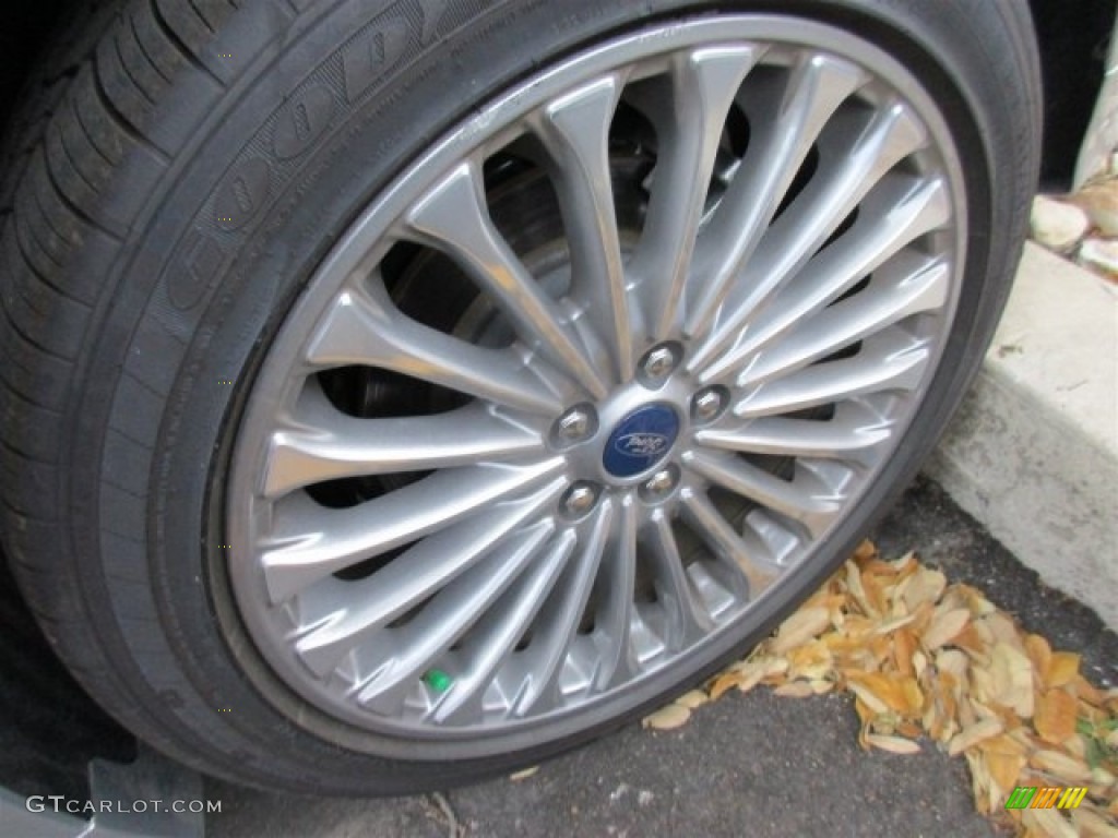 2016 Fusion Titanium - Ingot Silver Metallic / Charcoal Black photo #3