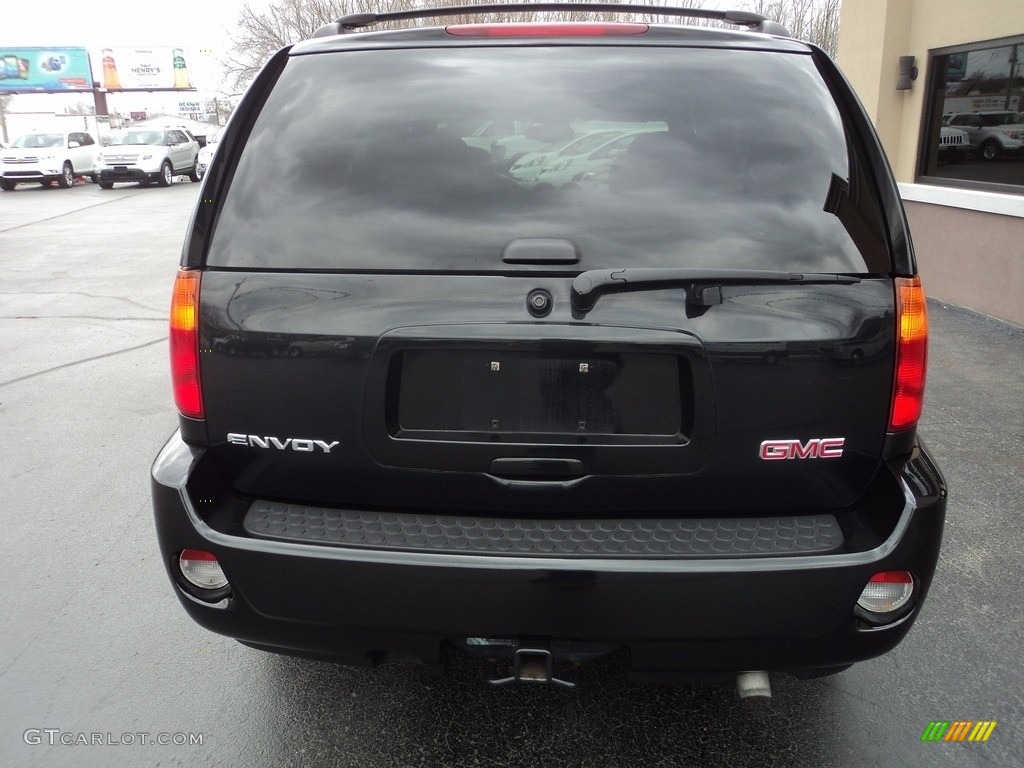 2008 Envoy Denali 4x4 - Carbon Black Metallic / Ebony photo #33