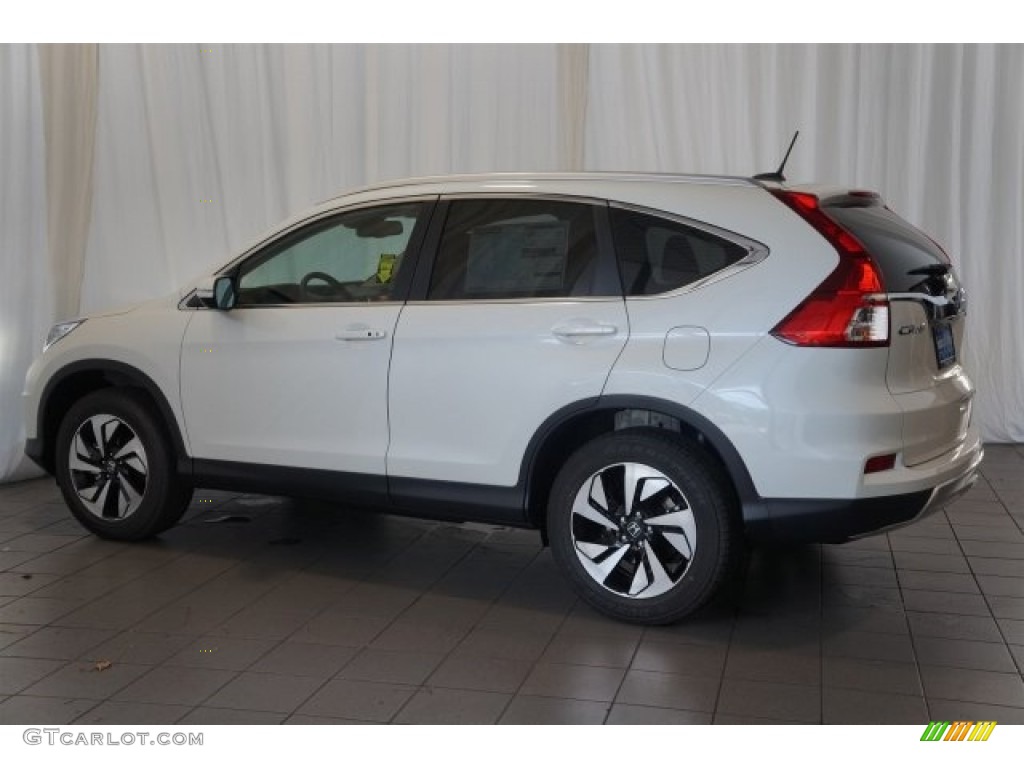 2016 CR-V Touring - White Diamond Pearl / Beige photo #6