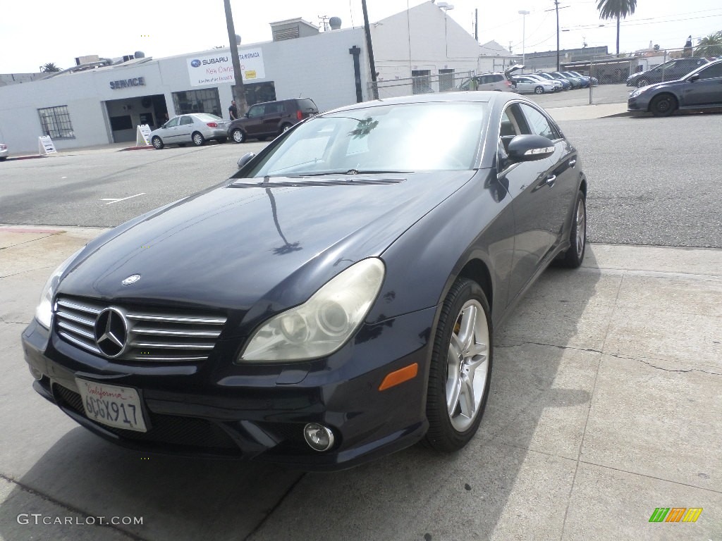 2006 CLS 500 - Capri Blue Metallic / Cashmere Beige photo #5