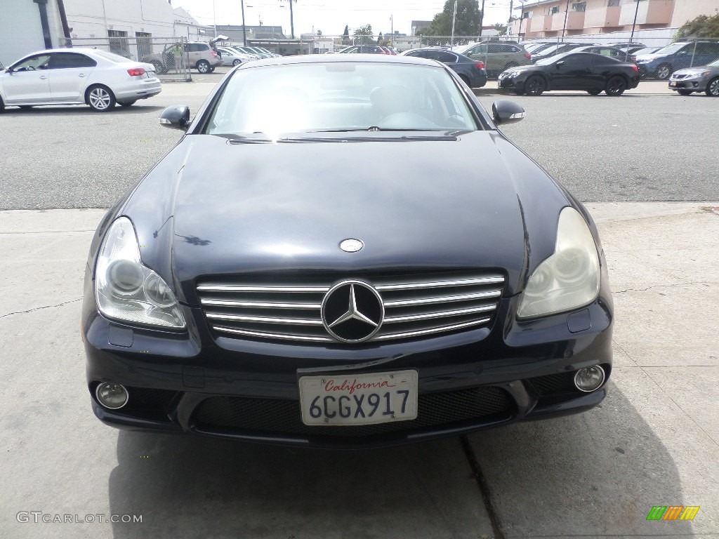 2006 CLS 500 - Capri Blue Metallic / Cashmere Beige photo #6