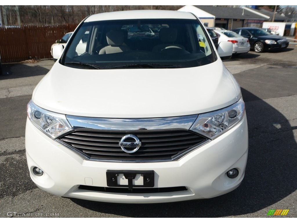 2011 Quest 3.5 SV - Pearl White / Beige photo #2