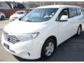 2011 Pearl White Nissan Quest 3.5 SV  photo #3
