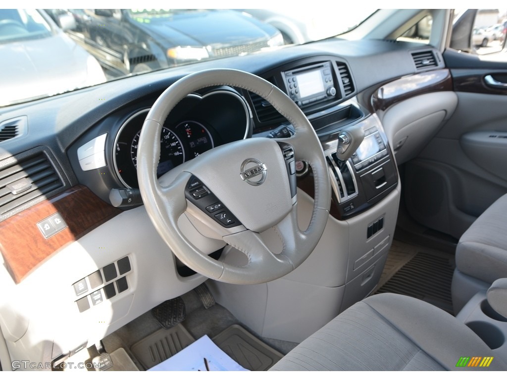 2011 Quest 3.5 SV - Pearl White / Beige photo #5