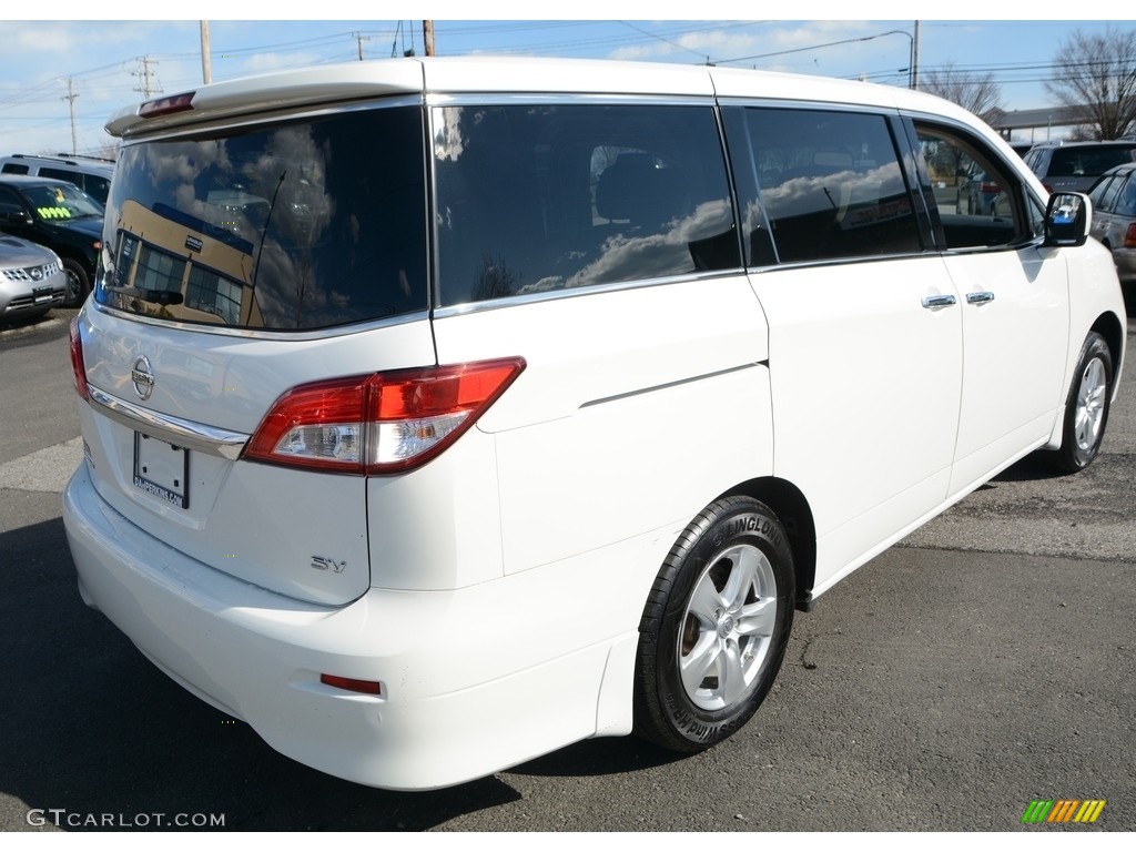 2011 Quest 3.5 SV - Pearl White / Beige photo #6