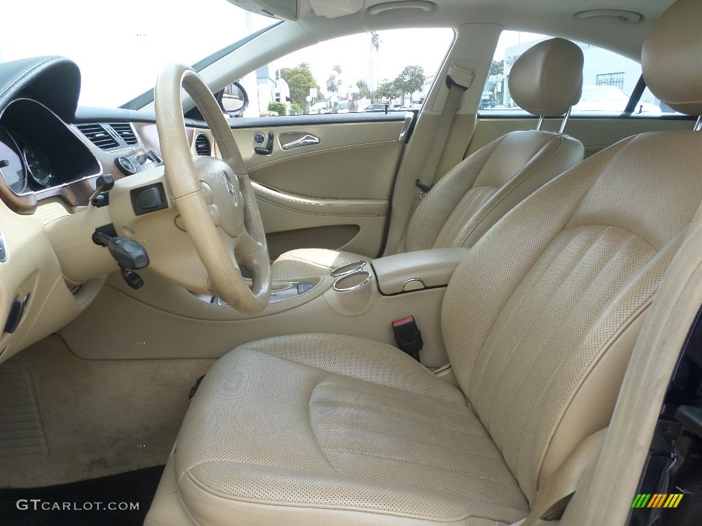 2006 CLS 500 - Capri Blue Metallic / Cashmere Beige photo #19