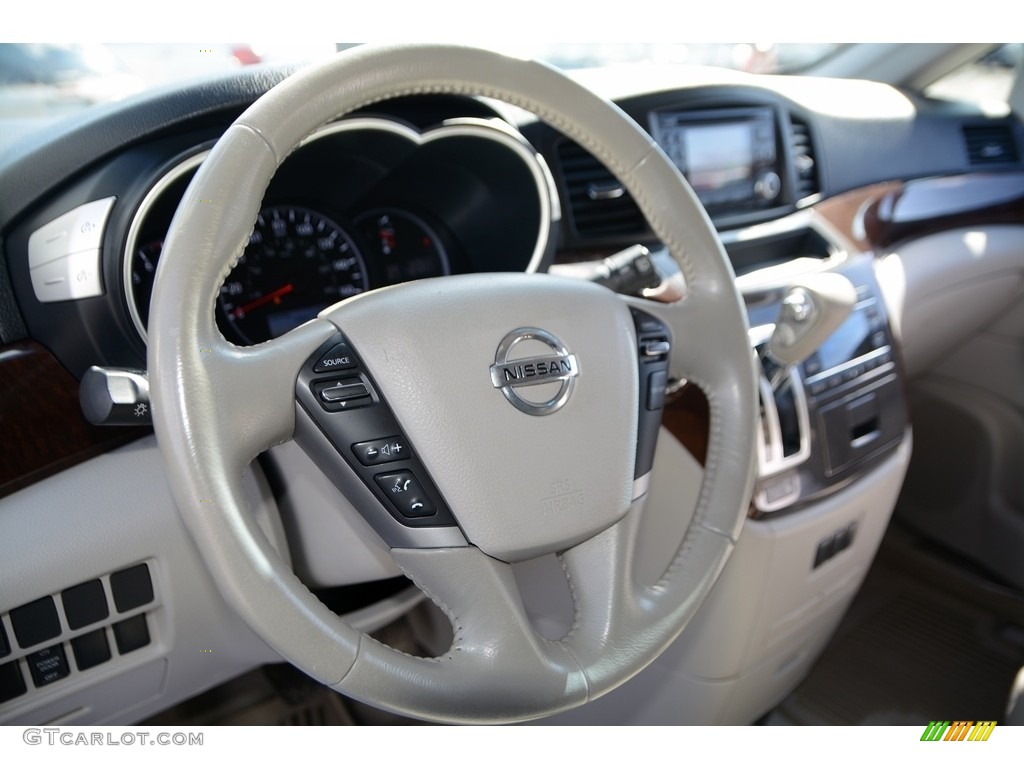 2011 Quest 3.5 SV - Pearl White / Beige photo #13