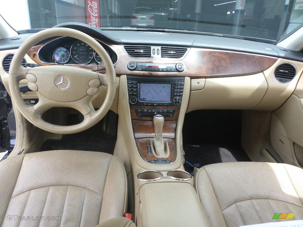 2006 CLS 500 - Capri Blue Metallic / Cashmere Beige photo #22