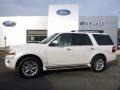 2016 White Platinum Metallic Tricoat Ford Expedition Limited 4x4  photo #1