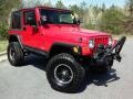2006 Flame Red Jeep Wrangler SE 4x4  photo #5