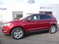 Ruby Red 2016 Ford Edge SEL AWD