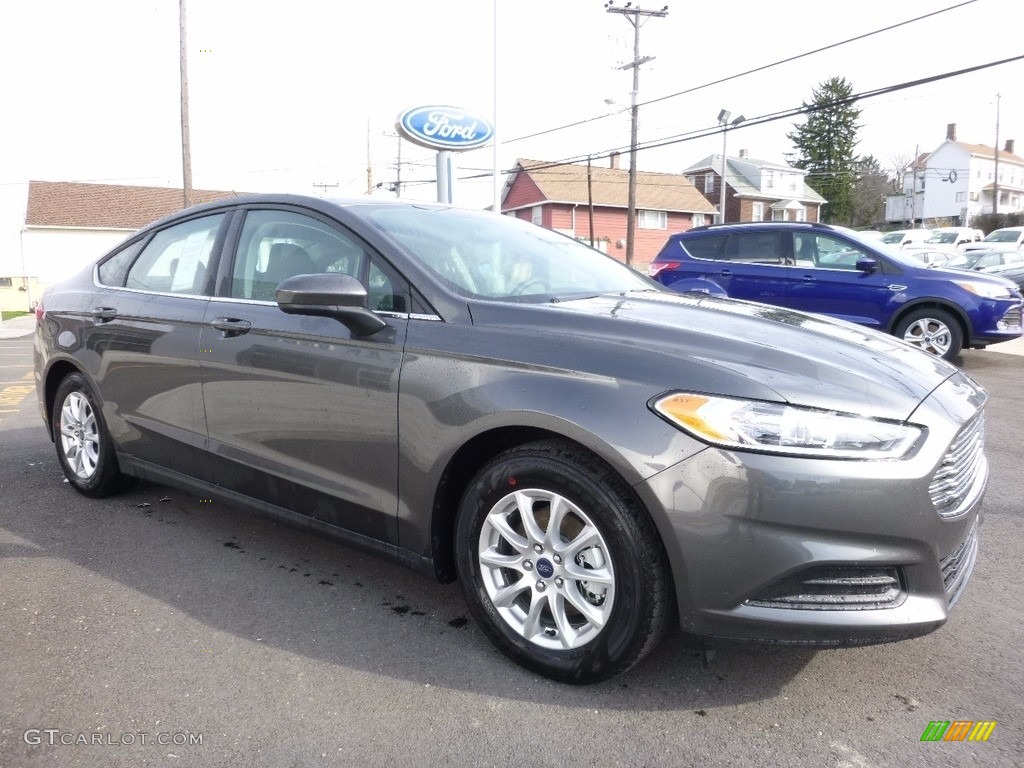 Magnetic Metallic 2016 Ford Fusion S Exterior Photo #111754102