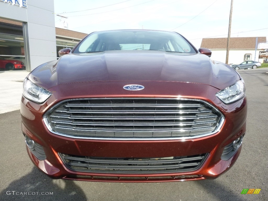 2016 Fusion S - Bronze Fire Metallic / Medium Earth Gray photo #2