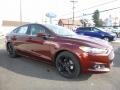 2016 Bronze Fire Metallic Ford Fusion S  photo #3