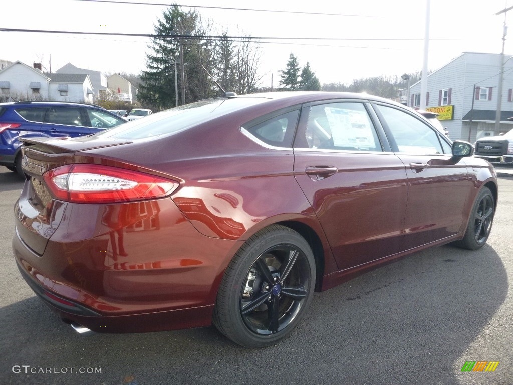 2016 Fusion S - Bronze Fire Metallic / Medium Earth Gray photo #6