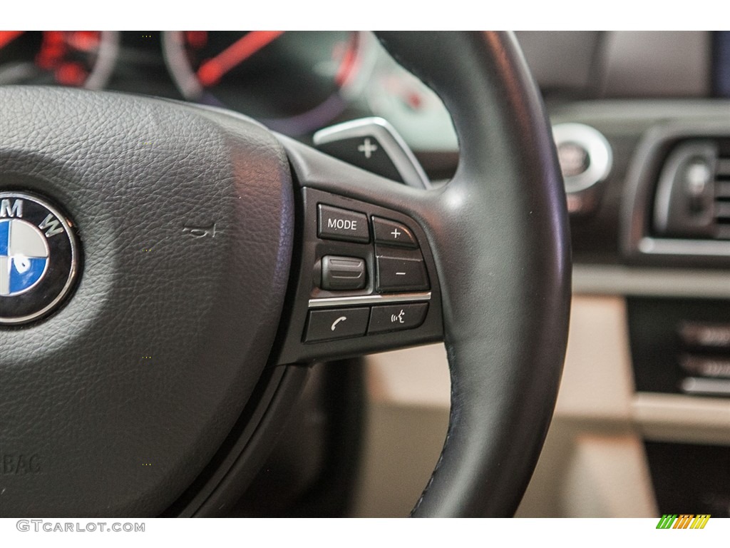 2013 5 Series 535i Sedan - Jet Black / Oyster/Black photo #18