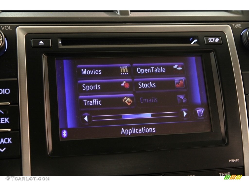 2013 Camry XLE V6 - Attitude Black Metallic / Ivory photo #10