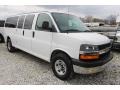 Summit White - Express LT 3500 Passenger Van Photo No. 27