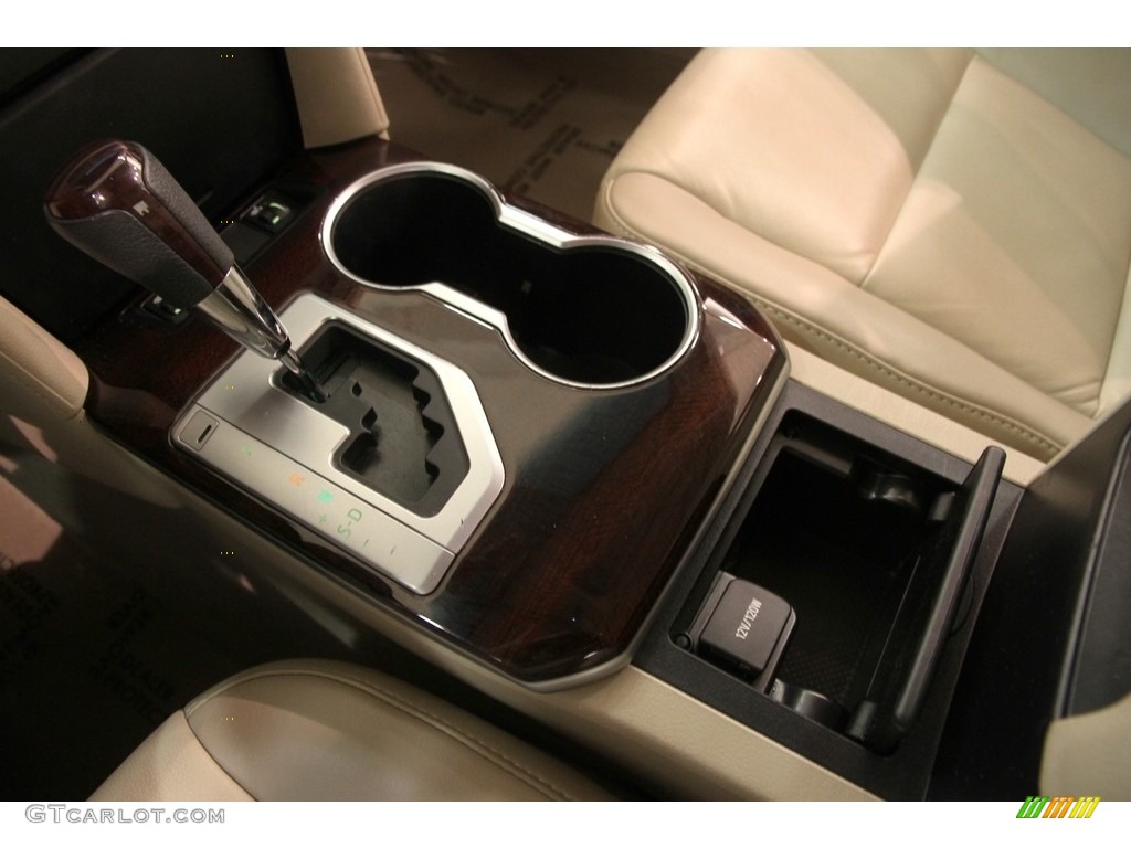 2013 Camry XLE V6 - Attitude Black Metallic / Ivory photo #16