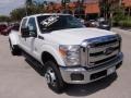 Oxford White - F350 Super Duty XLT Crew Cab 4x4 DRW Photo No. 2
