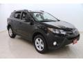 2014 Black Toyota RAV4 XLE AWD  photo #1