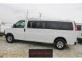 Summit White - Express LT 3500 Passenger Van Photo No. 38