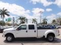 Oxford White - F350 Super Duty XLT Crew Cab 4x4 DRW Photo No. 13