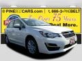 2016 Crystal White Pearl Subaru Impreza 2.0i Premium 5-door  photo #1