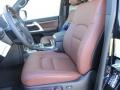 Front Seat of 2016 Land Cruiser 4WD