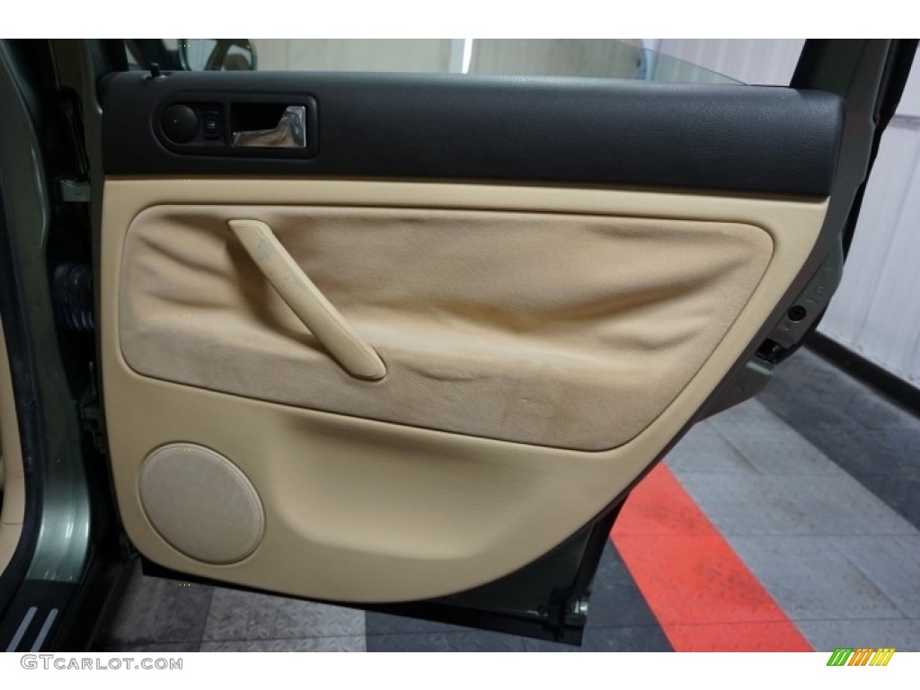 2003 Passat GLS Sedan - Fresco Green Metallic / Beige photo #17