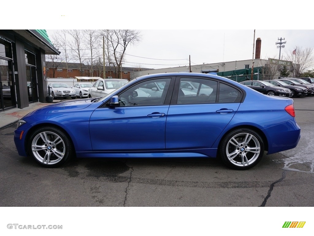 2013 3 Series 328i xDrive Sedan - Estoril Blue / Black photo #6