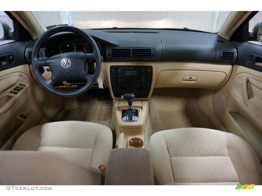 2003 Passat GLS Sedan - Fresco Green Metallic / Beige photo #26