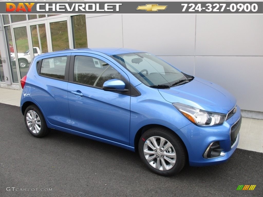 2016 Spark LT - Electric Blue Metallic / Jet Black photo #1