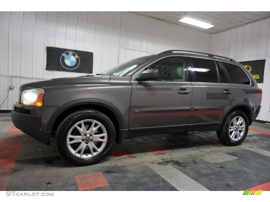 2005 XC90 V8 AWD - Titanium Gray Metallic / Taupe/Light Taupe photo #2