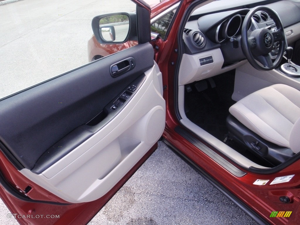 2008 CX-7 Sport - Copper Red Mica / Sand photo #17