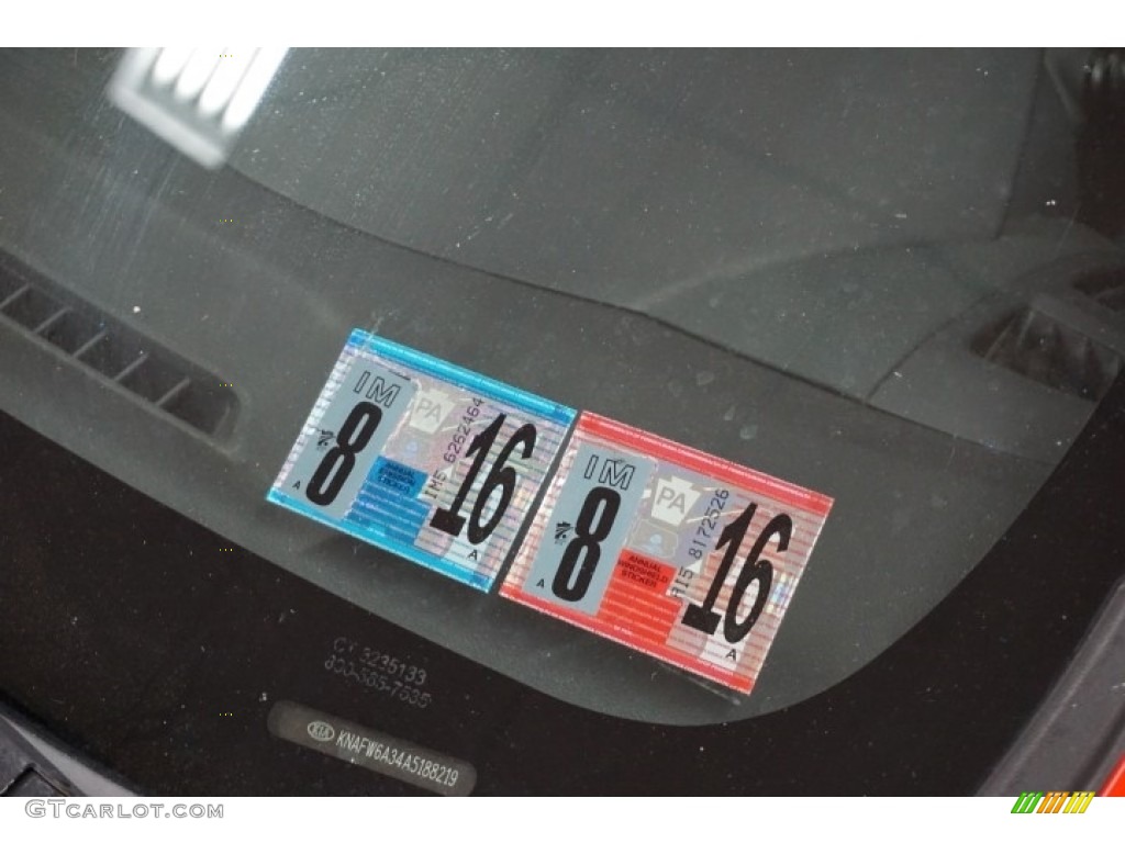 2010 Forte Koup SX - Racing Red / Black Sport photo #78