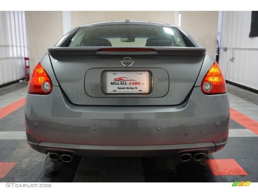 2008 Maxima 3.5 SL - Dark Slate Metallic / Charcoal Black photo #9
