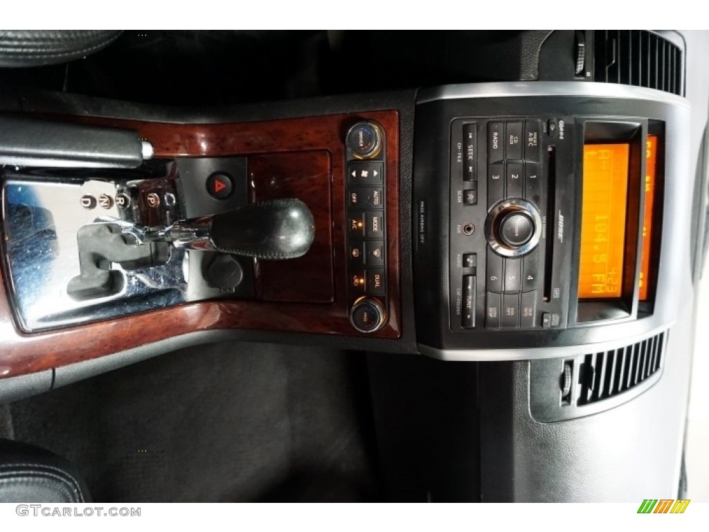 2008 Maxima 3.5 SL - Dark Slate Metallic / Charcoal Black photo #38