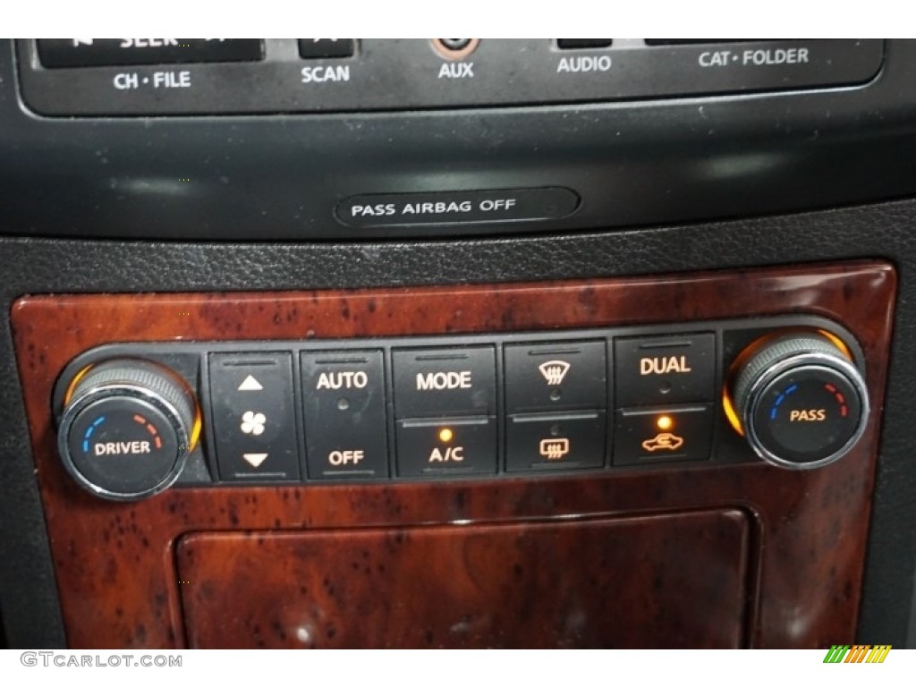 2008 Maxima 3.5 SL - Dark Slate Metallic / Charcoal Black photo #41