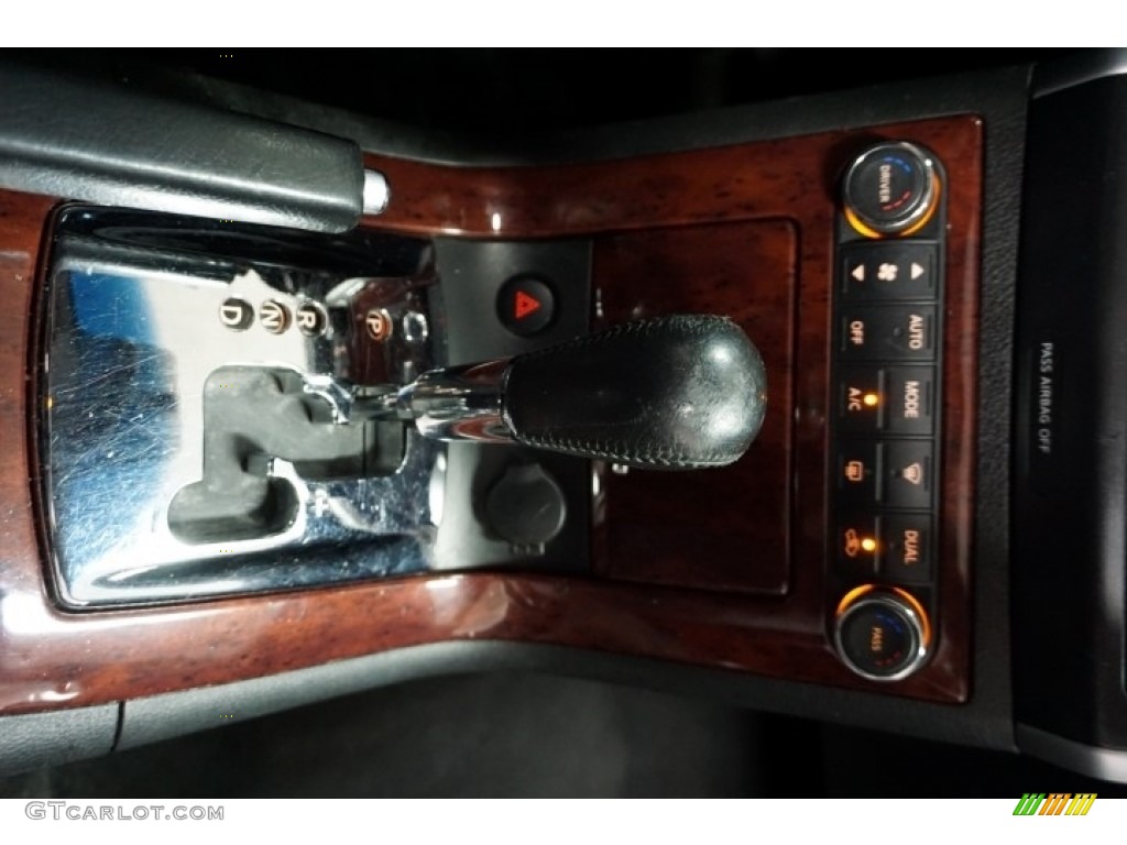 2008 Maxima 3.5 SL - Dark Slate Metallic / Charcoal Black photo #42