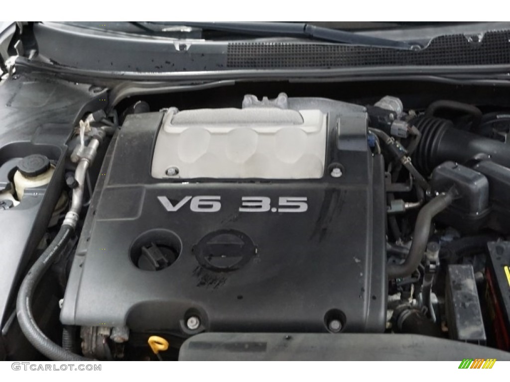 2008 Maxima 3.5 SL - Dark Slate Metallic / Charcoal Black photo #47