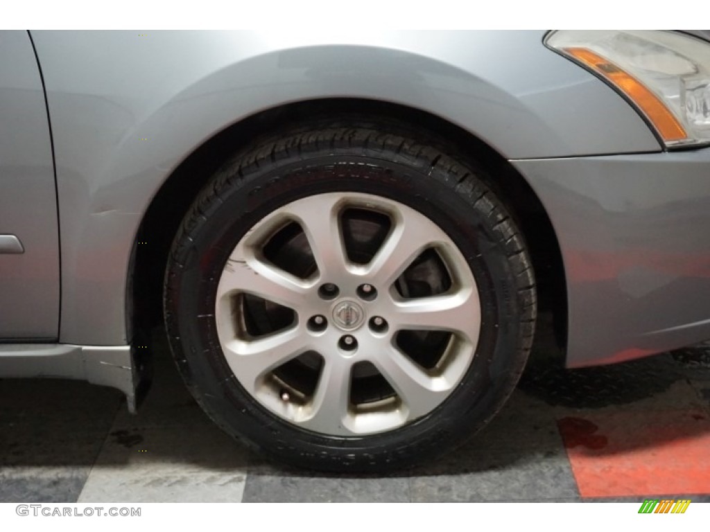 2008 Maxima 3.5 SL - Dark Slate Metallic / Charcoal Black photo #57