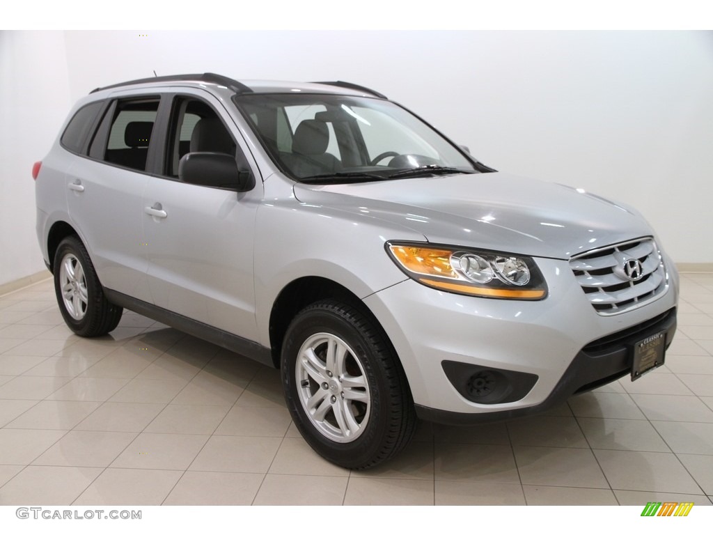 2010 Santa Fe GLS - Radiant Silver / Gray photo #1