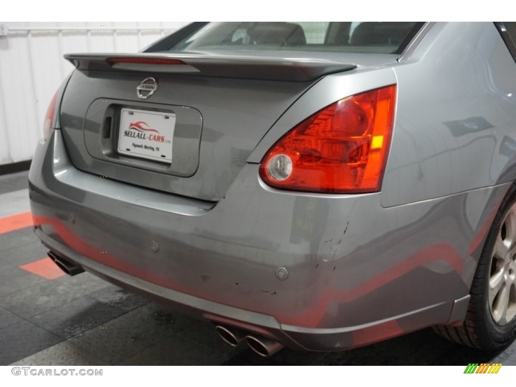 2008 Maxima 3.5 SL - Dark Slate Metallic / Charcoal Black photo #69
