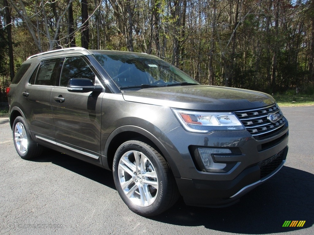 2016 Explorer XLT - Magnetic Metallic / Ebony Black photo #1